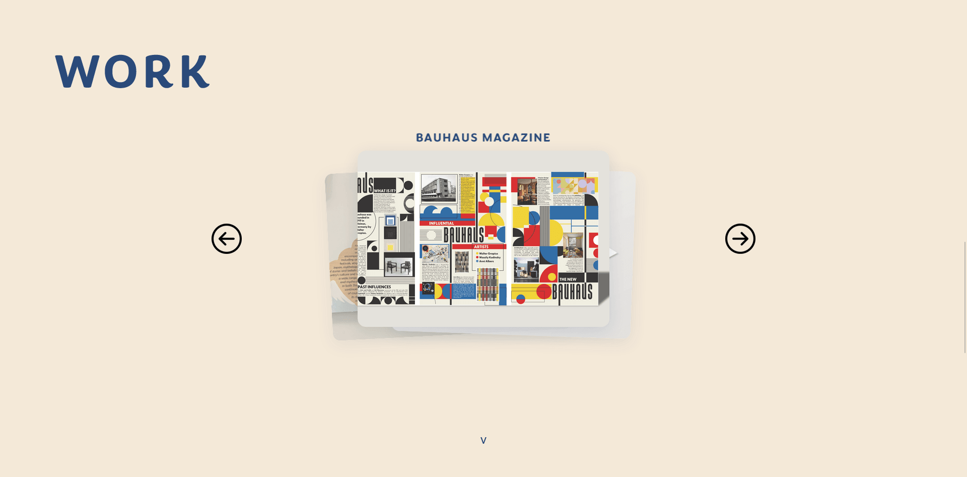 Chloe portfolio - Work Grid with Filters