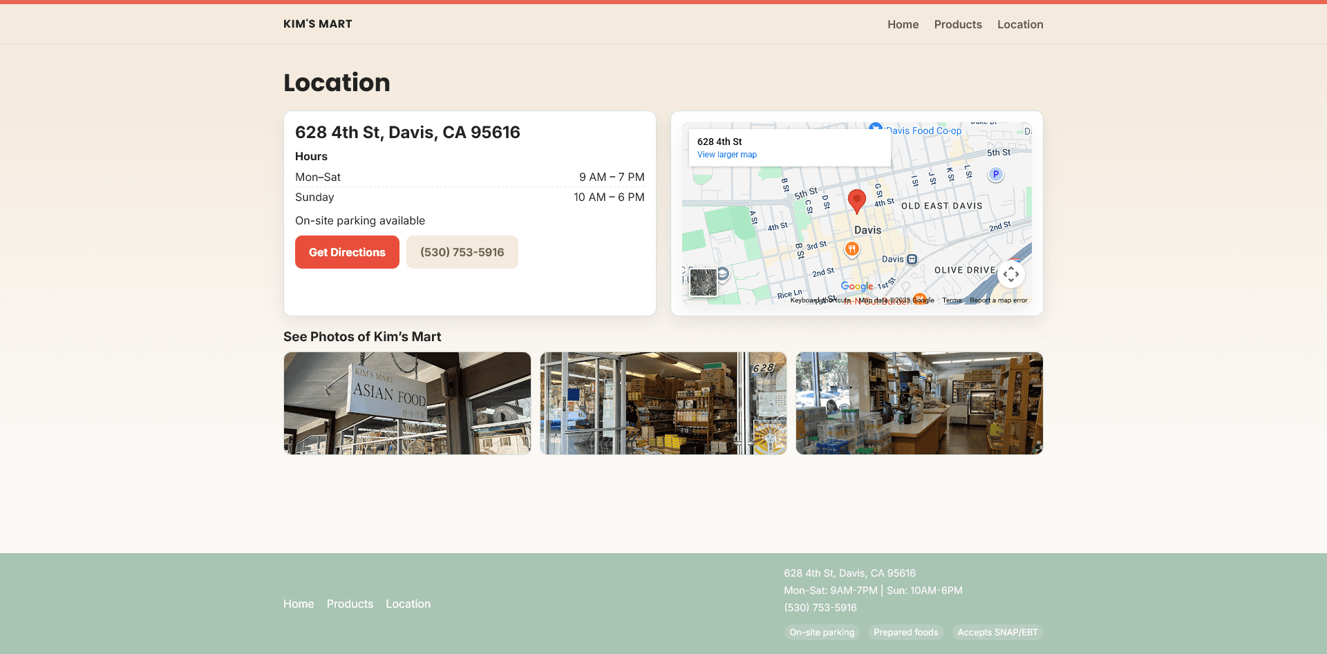 Kims Mart - Checkout Flow